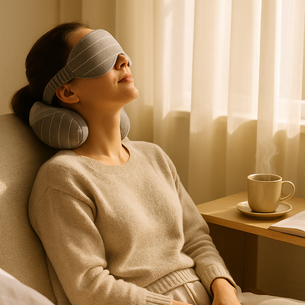 Sleep Mask & Pillow | ALL-IN-ONE