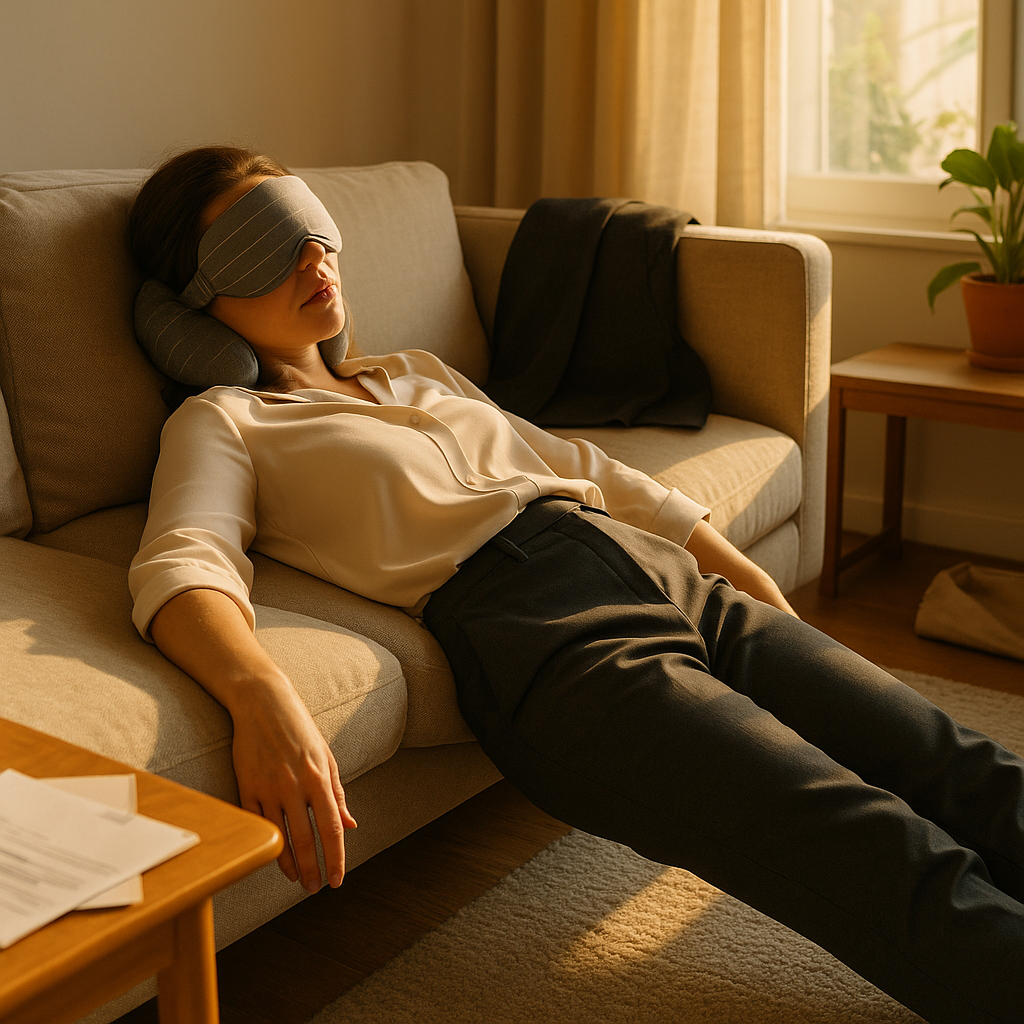 Sleep Mask & Pillow | ALL-IN-ONE