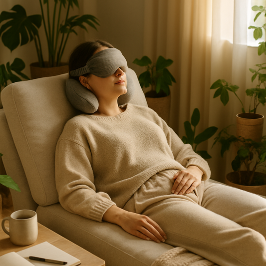 Sleep Mask & Pillow | ALL-IN-ONE